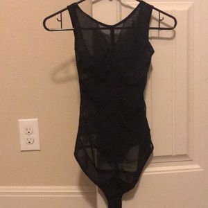 XS/S Black Body Suit